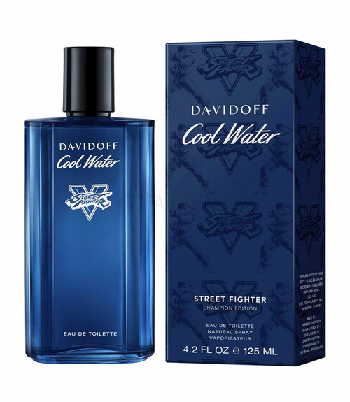 Davidoff Cool Street Fighter Champion Edition EDT For Men -125ml